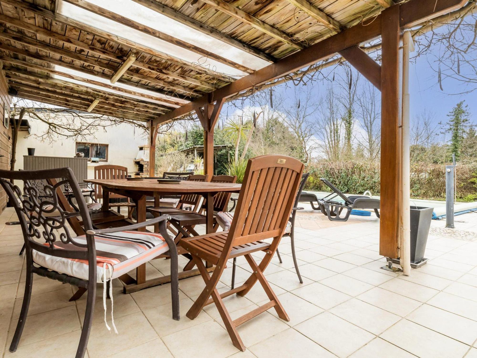 Maison Familiale Avec Piscine Chauffee, Proche Plages Et La Baule - Fr-1-306-1266 Villa Saint-Molf Bagian luar foto